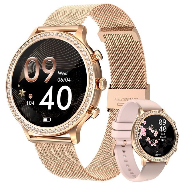 Digitaal Polshorloge met Gezondheidssensor Touchscreen Waterdicht IP68 Noodoproep 14 Dagen Batterij Smartwatch | Sansoti