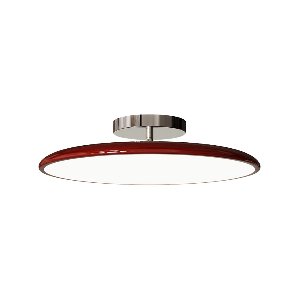 Deckenleuchte Metall Acryl Rund LED Dimmbar Schlafzimmer Wohnzimmer Esszimmer Retro-Stil Stimmungsbeleuchtung | Sansoti