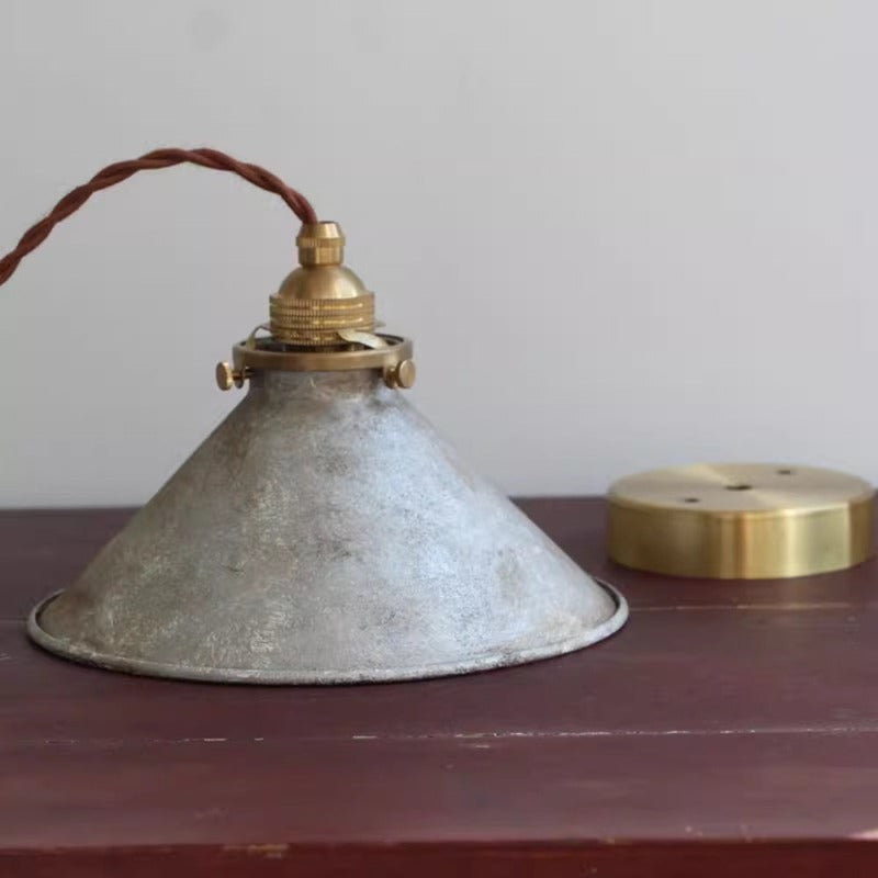 Metalen Hanglamp Kegelkap E14 Verstelbaar Snoer Vintage Industrial Keukenverlichting Warm Licht Eetkamer | Sansoti
