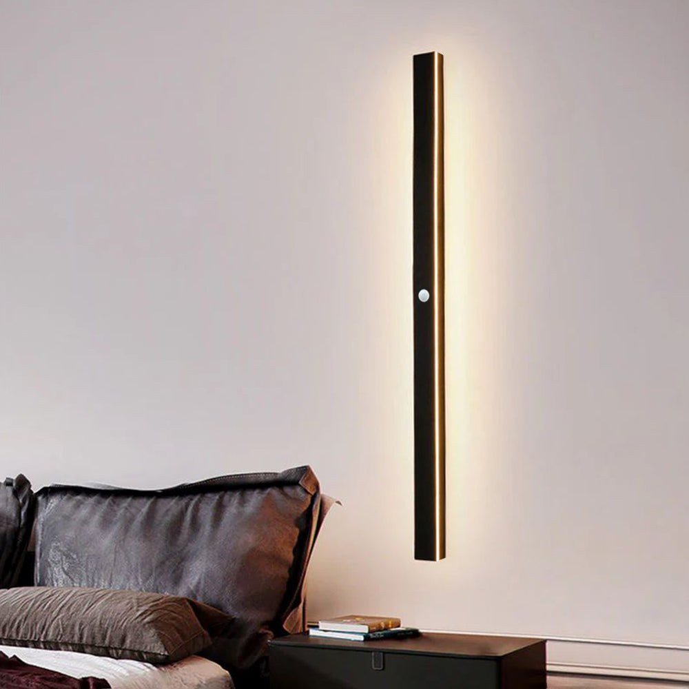 Außenlampe Wandleuchte LED Schwarz Aluminium IP65 30-200cm Modern | Restfield