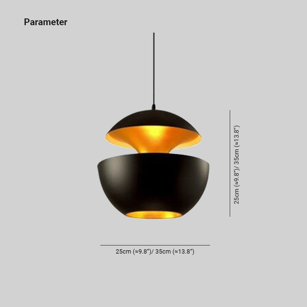 Elegante LED-Deckenleuchte Schwarz-Weiß Modernes Design Rund Aluminium Essbereich Schlafzimmer Wohnzimmer Warm Dimmbares Licht Skandinavisches Interieur Stilvoll | Sansoti
