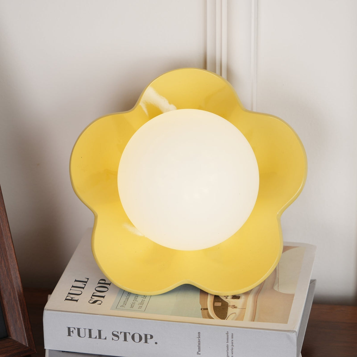Wandlamp Bloemblaadjes Design Hars Glas G9 Fitting Dimbaar Woonkamer Slaapkamer 3 Kleuren Sfeervol Licht | Sansoti