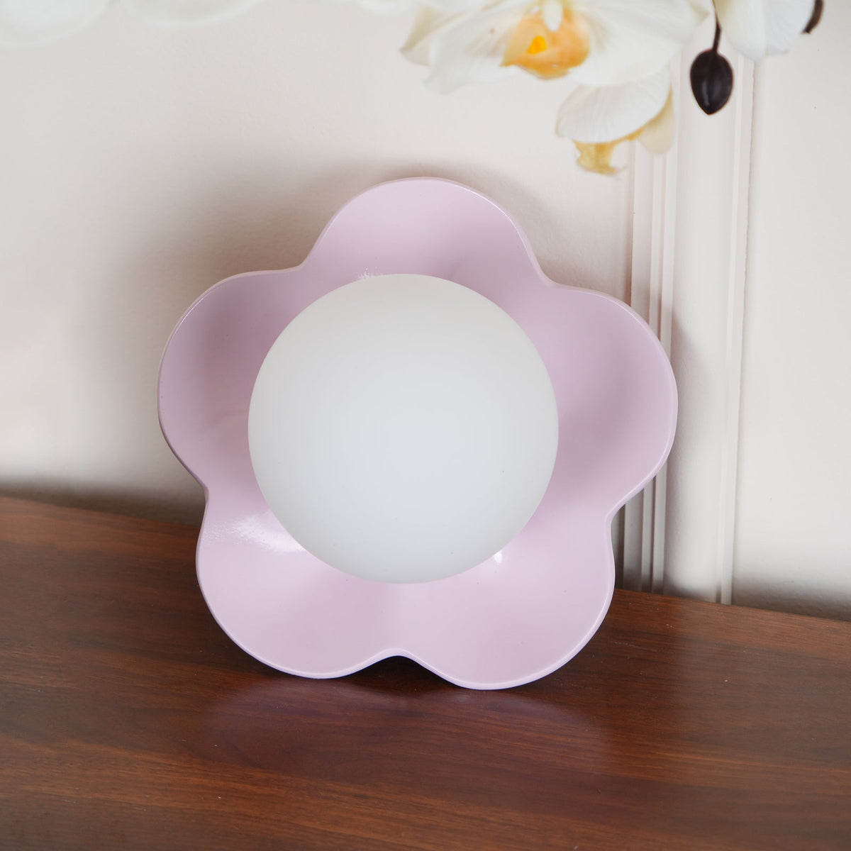 Wandlamp Bloemblaadjes Design Hars Glas G9 Fitting Dimbaar Woonkamer Slaapkamer 3 Kleuren Sfeervol Licht | Sansoti
