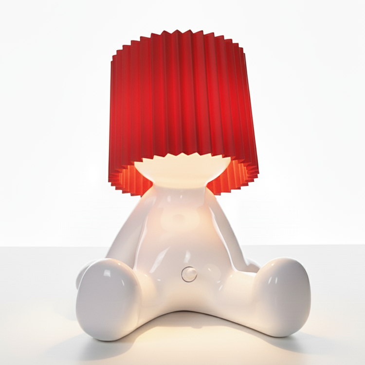 Seated LED Table Lamp with Battery – Wireless in 8 Colors | Sansoti