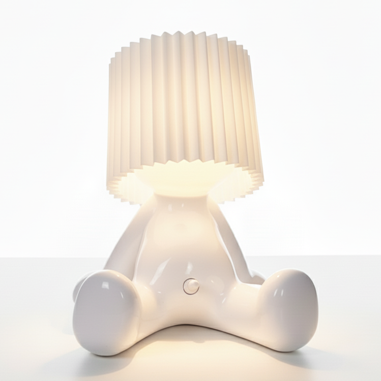 Seated LED Table Lamp with Battery – Wireless in 8 Colors | Sansoti