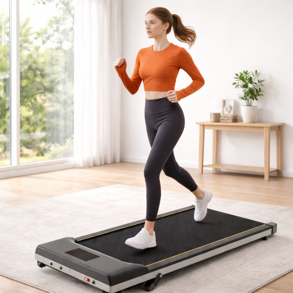 Opvouwbare Loopband voor Thuis en Kantoor met Stille Motor 0-8% Helling | Sansoti