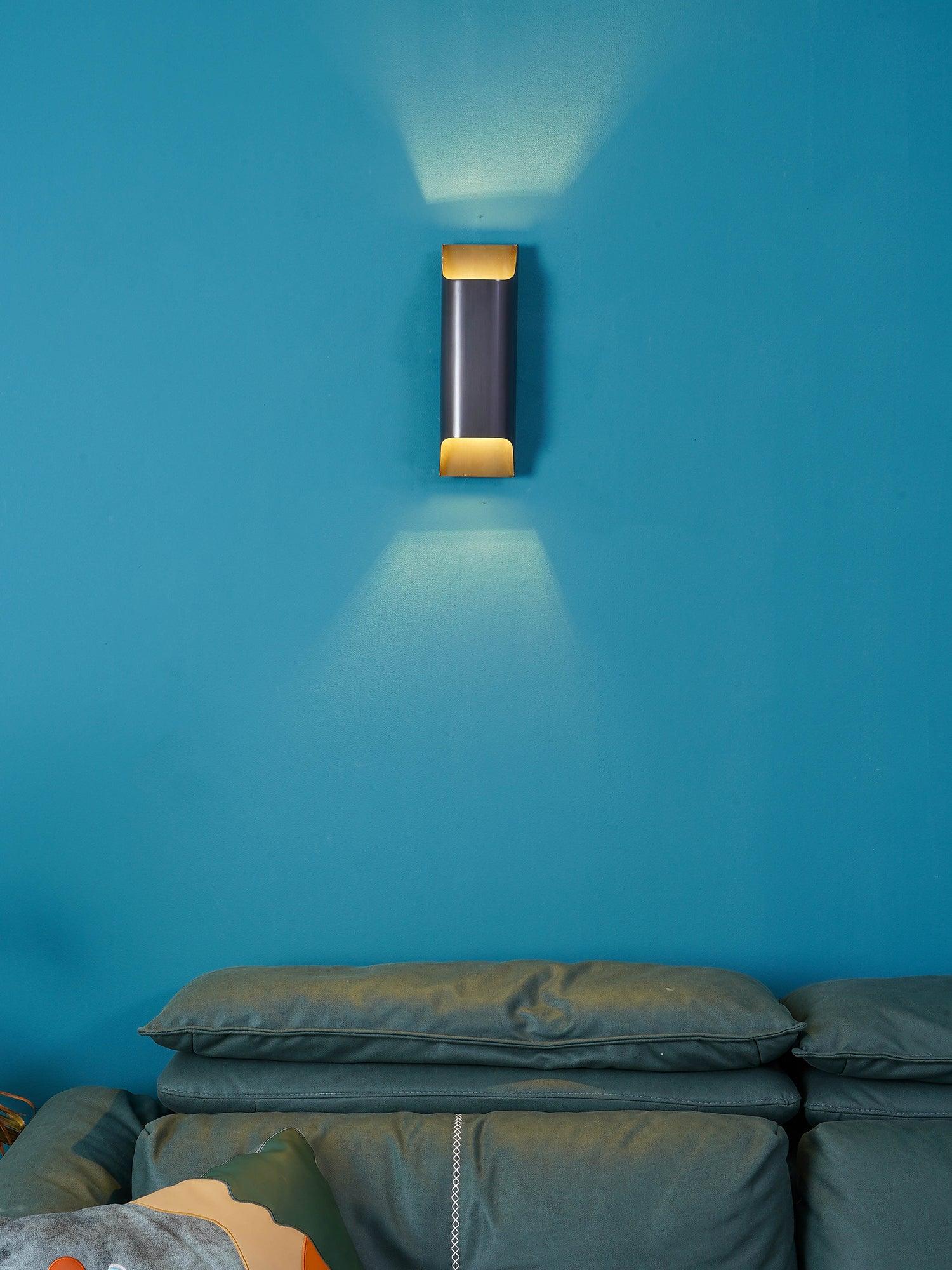 Messing Wandlamp Bolvorm met E14/G9 Fitting – Handgemaakte Retro Wandverlichting met Olielak Afwerking | Sansoti
