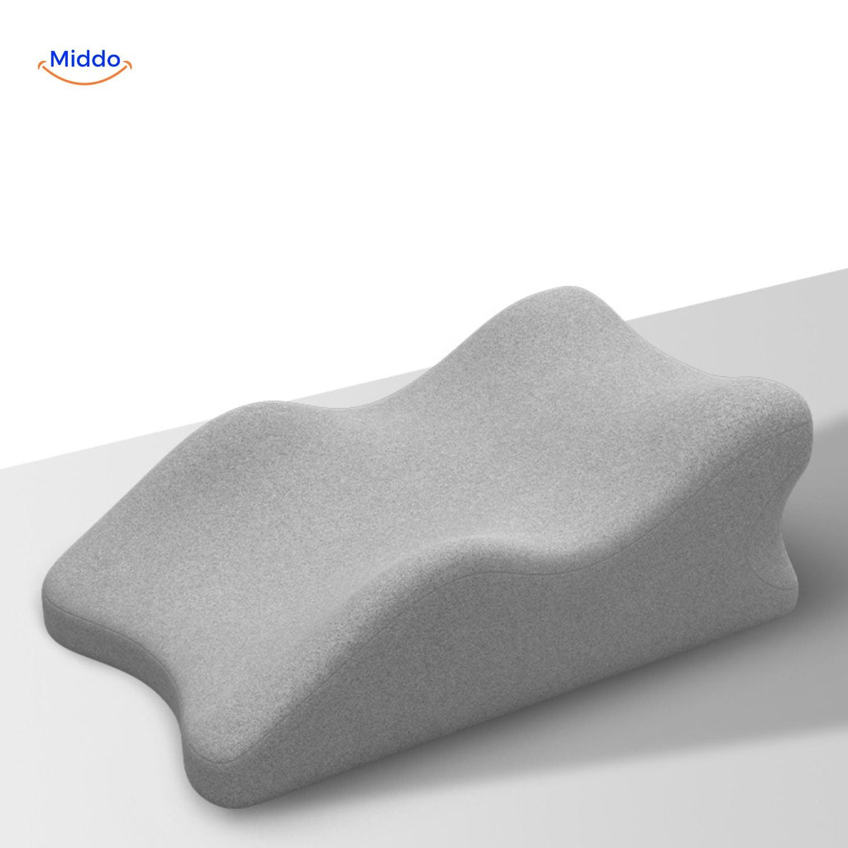Coussin de soutien pour jambes et pieds 60x36x24cm en polyester - Grossesse, repos, confort, décompression, détente | Sansoti