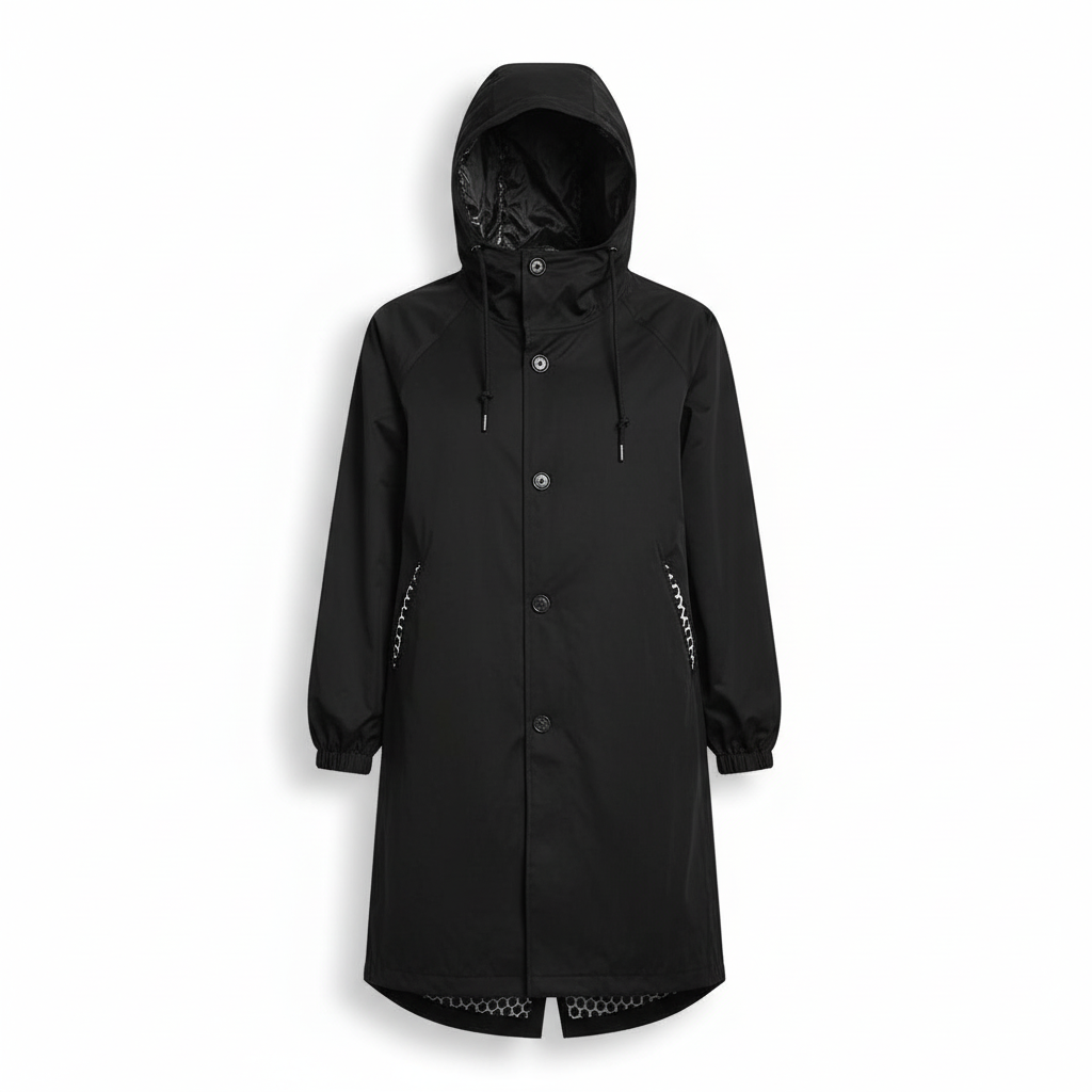 Water-Repellent Raincoat for Women and Men, Oversized with Hood, Lightweight and Windproof for All Seasons and Outdoor Use | Sansoti