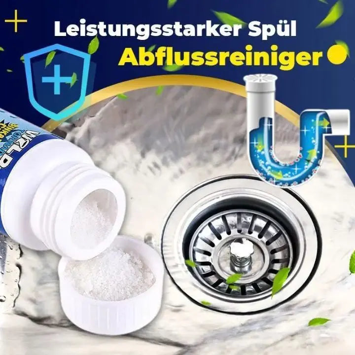 Afvoerblokkade Reiniger Gel 110g Wit Enzymatisch – Lost Haar en Vet Op Natuurlijk Basis – Voor Gootsteen, Douche en WC Afvoer | Sansoti