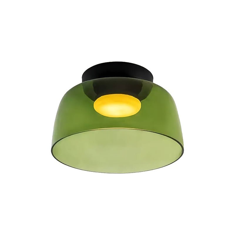 Lagen Plafondlamp met Glazen Schijven | Warm Getint Glas | Scandinavische Elegantie | Subtiel Gelaagd Licht | Moderne Plafondverlichting | Dimbare Versie Beschikbaar | Design Plafondlamp | Meerlaags Glasdesign | Natuurlijk Lichtgevoel | Sansoti