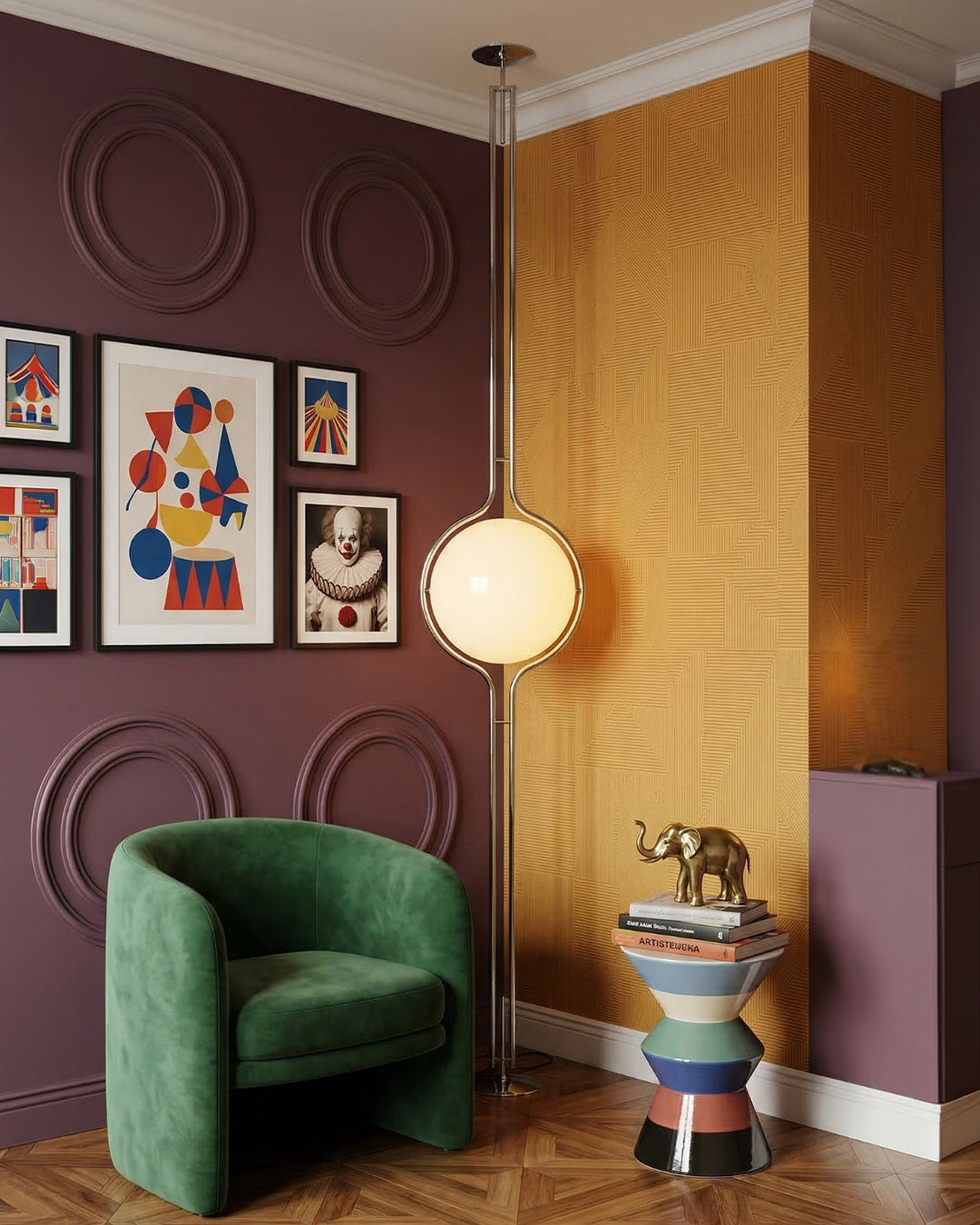 Moderne Vloerlamp met Chroomafwerking en Acrylbollen – Sfeervolle Verlichting voor Woonkamer en Slaapkamer | Sansoti