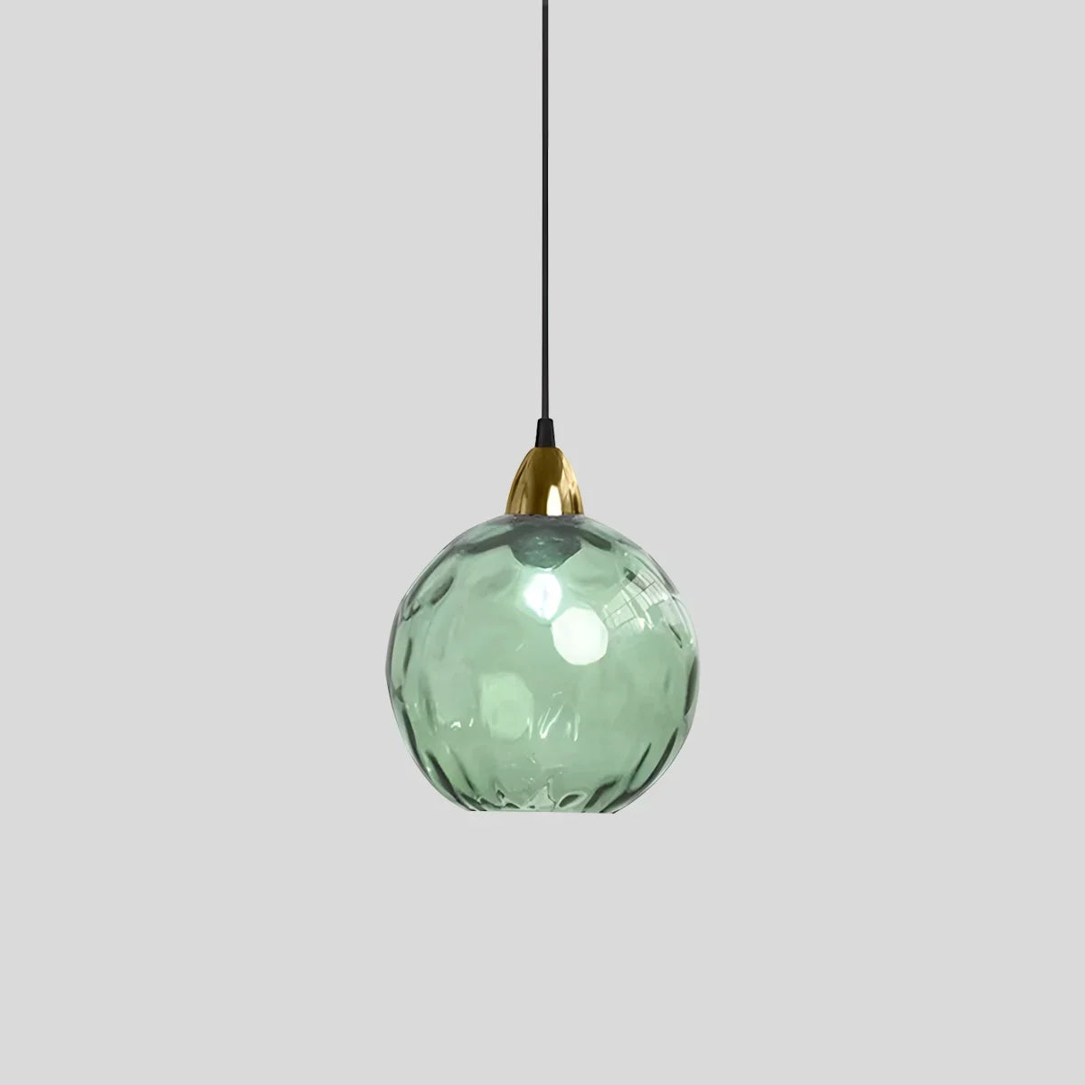 Suspension verre E26 20 cm gris table à manger salon chambre verre fumé lampe boule suspension éclairage d'ambiance | Restfield