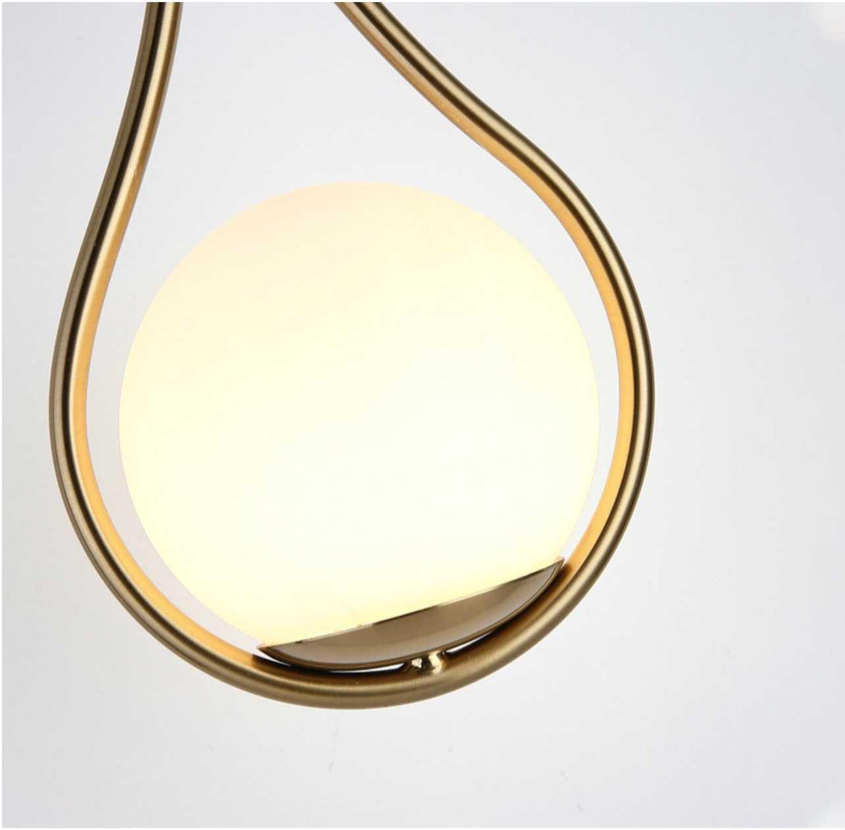 Design Wandlamp Glas en Metaal LED Verlichting Zwart Goud Scandinavisch Modern voor Woonkamer Slaapkamer | Sansoti