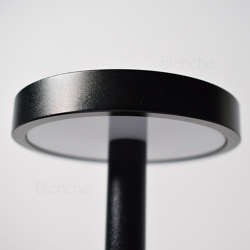 Lampe de table sans fil rechargeable LED aluminium dimmable IP54 extérieur intérieur terrasse | Restfield