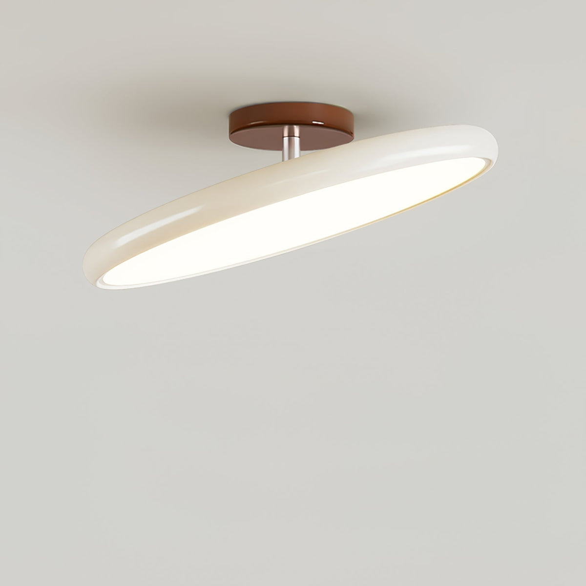 Adjustable Colored Metal Acrylic Dimmable Modern Minimalist LED Ceiling Light for Living Room and Bedroom | Sansoti