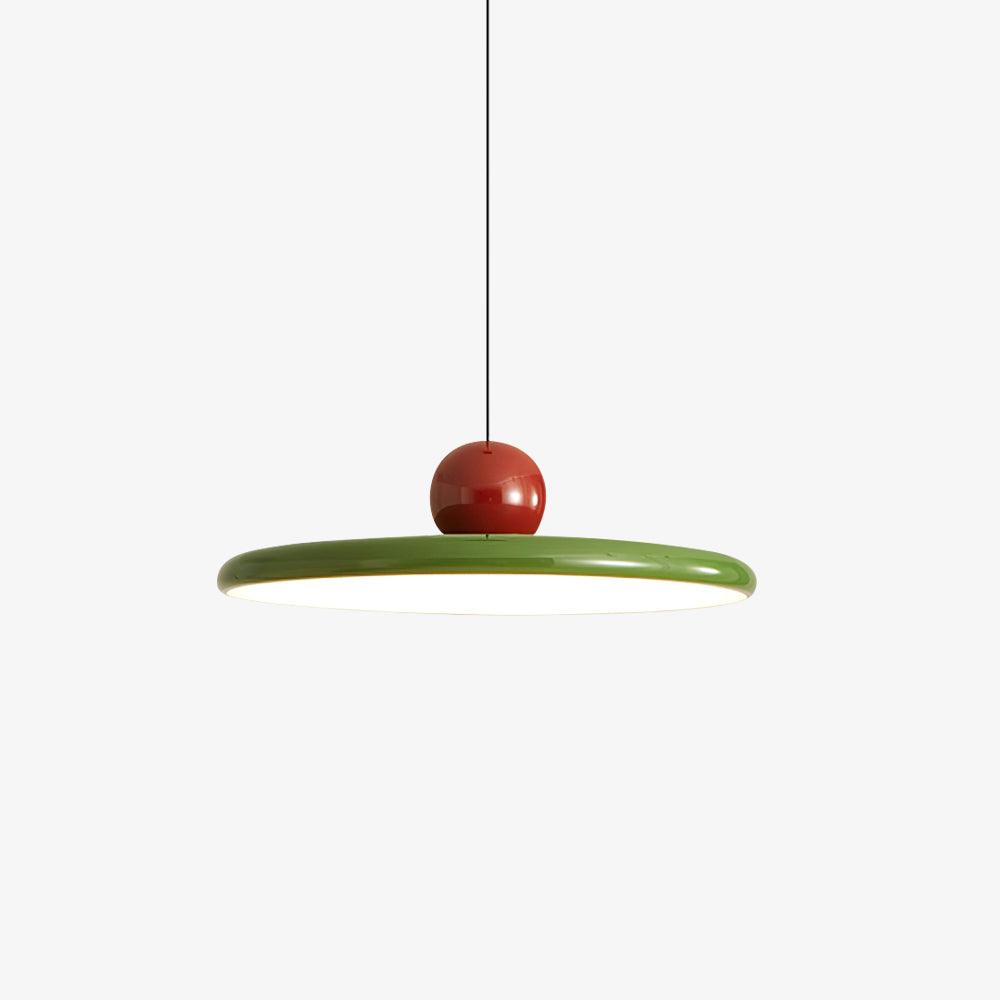 Ronde LED Hanglamp Lola – Minimalistisch Metaal & Acryl Disk Design – Dimbaar – Ø30/40/50cm – 3 Kleurtemperaturen – 150cm Verstelbare Kabel | Sansoti