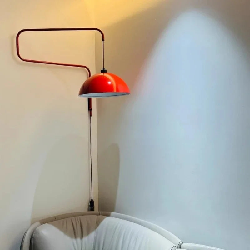 Verstelbare Wandlamp Metaal Draaibare Arm LED Leeslicht Keuken Slaapkamer Eetkamer Scandinavisch Design | Sansoti