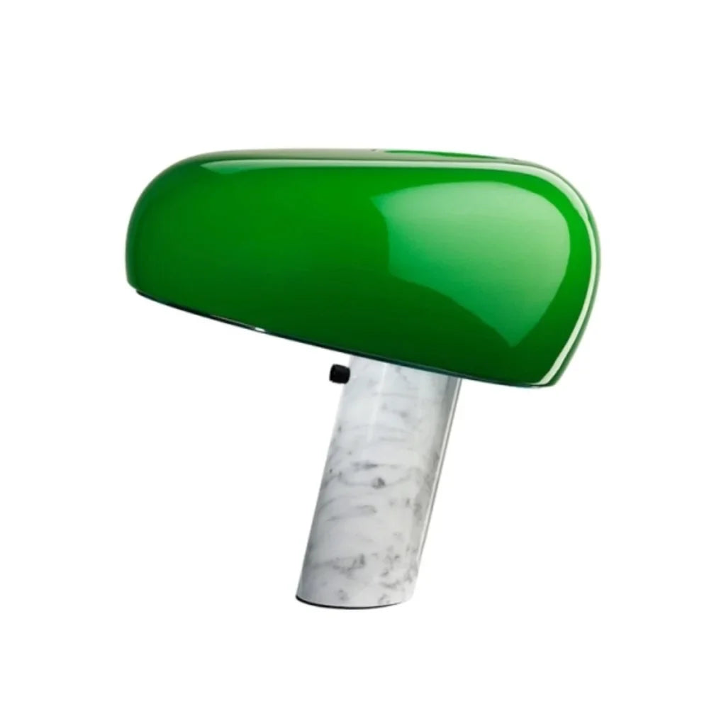 Design Tischlampe mit Marmorsockel – Warmes Licht für Wohnzimmer & Schlafzimmer | Restfield
