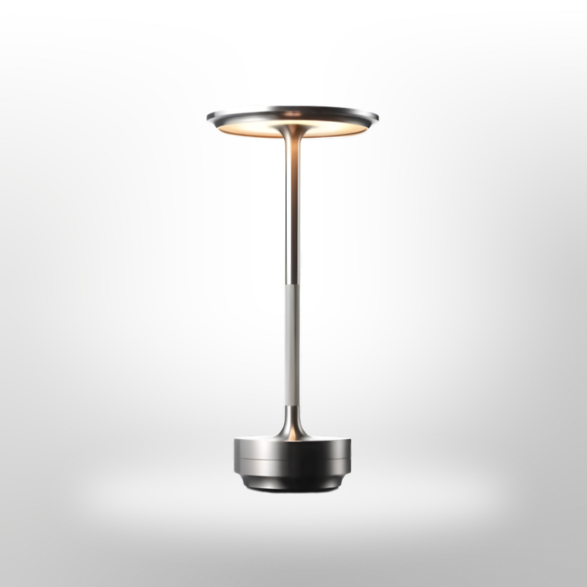 Kabellose Tischleuchte mit Touch-Dimmung – Luxuriöse LED-Tischlampe, wiederaufladbar, kabellos & Stimmungsbeleuchtung für Wohn- und Schlafzimmer