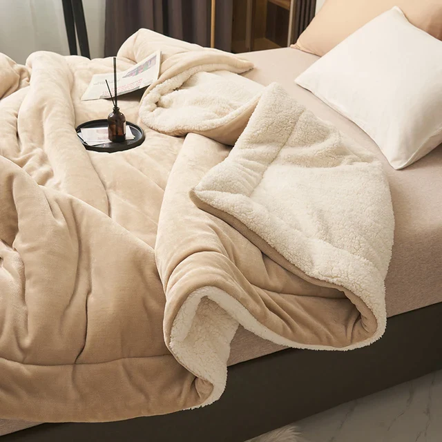 Luxe Flanel Fleece Plaid – Zachte Knuffelplaid voor Koude Avonden en Comfortabel Gebruik | Sansoti