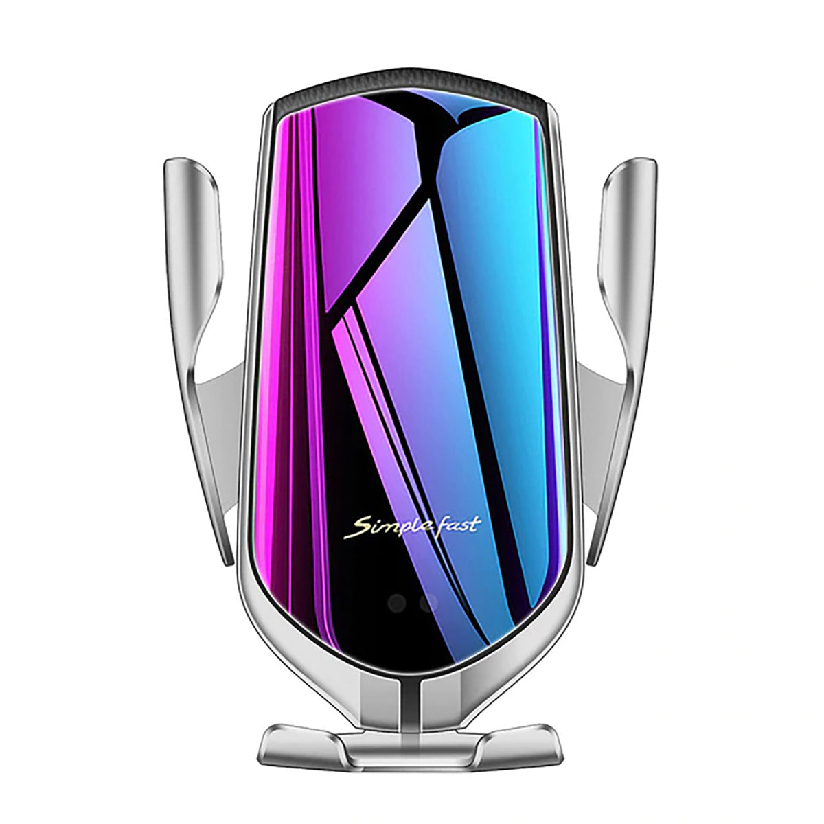 Car Phone Holder Wireless Charger Automatic Infrared Air Vent Qi 10W | Sansoti
