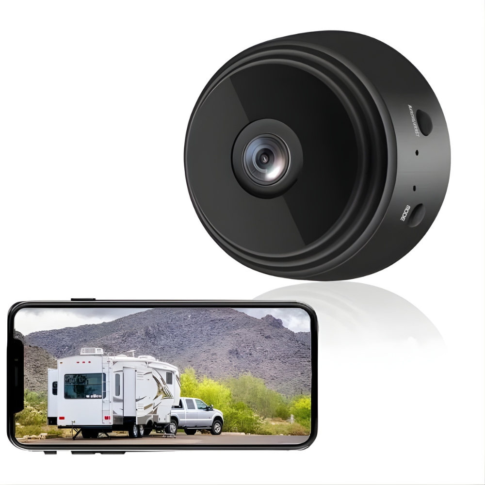 Full HD Draadloze Achteruitrijcamera 720P Camper Vrachtwagen Aanhanger 128GB 360° Roterende Magneethouder | Sansoti
