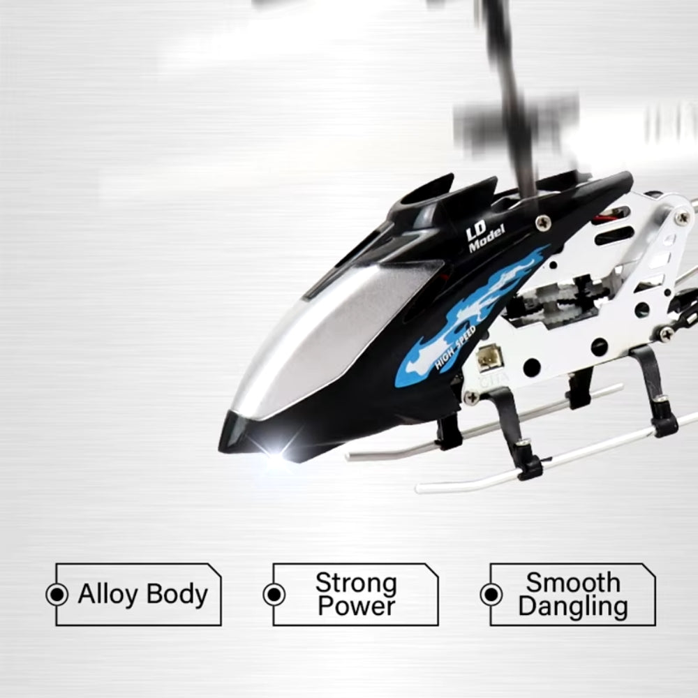 Bestuurbare RC Helikopter 3.5 Kanalen Infrarood met Gyroscoop Binnen Crimson Rood | Sansoti