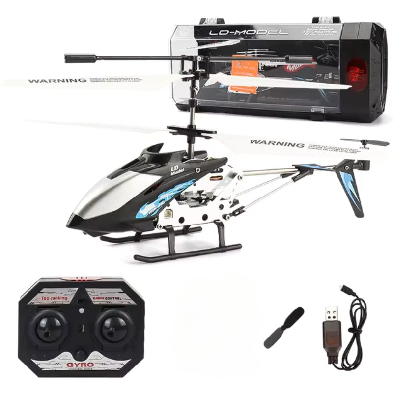 Bestuurbare RC Helikopter 3.5 Kanalen Infrarood met Gyroscoop Binnen Crimson Rood | Sansoti