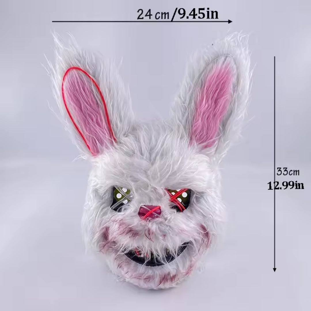 Verlicht LED Gezichtsmasker met Kleurwisseling voor Feesten Cosplay en Themafeesten Sfeerverlichting | Sansoti