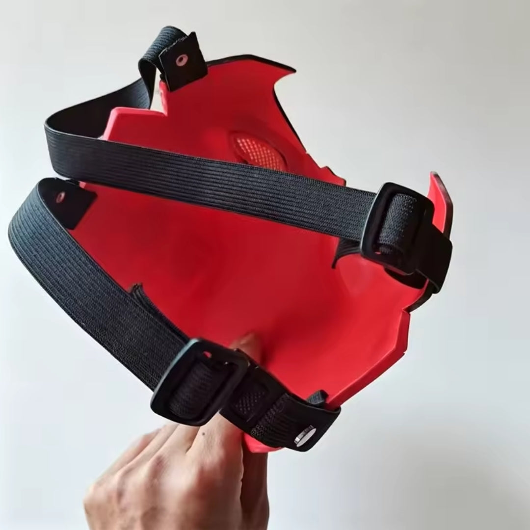 Cosplay Halfmasker Superheld Rood Kunststof Unisex Accessoire voor Themafeesten Halloween Carnaval Evenementen | Sansoti