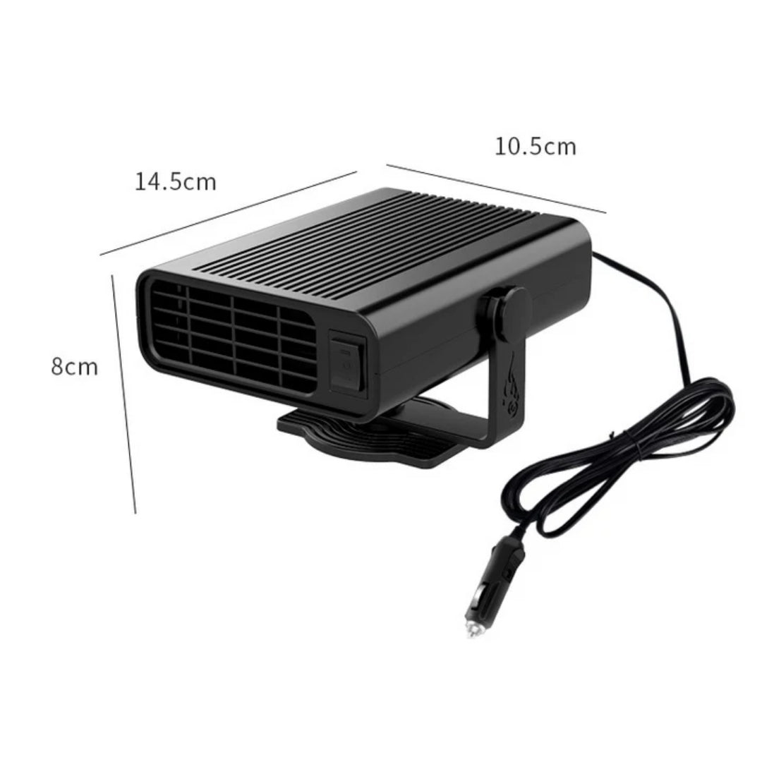 Verwarmingsapparaat Auto 12V 24V Compact Zwart Wit Ontdooier Voorruit Verwarming Draagbaar Accessoire | Sansoti