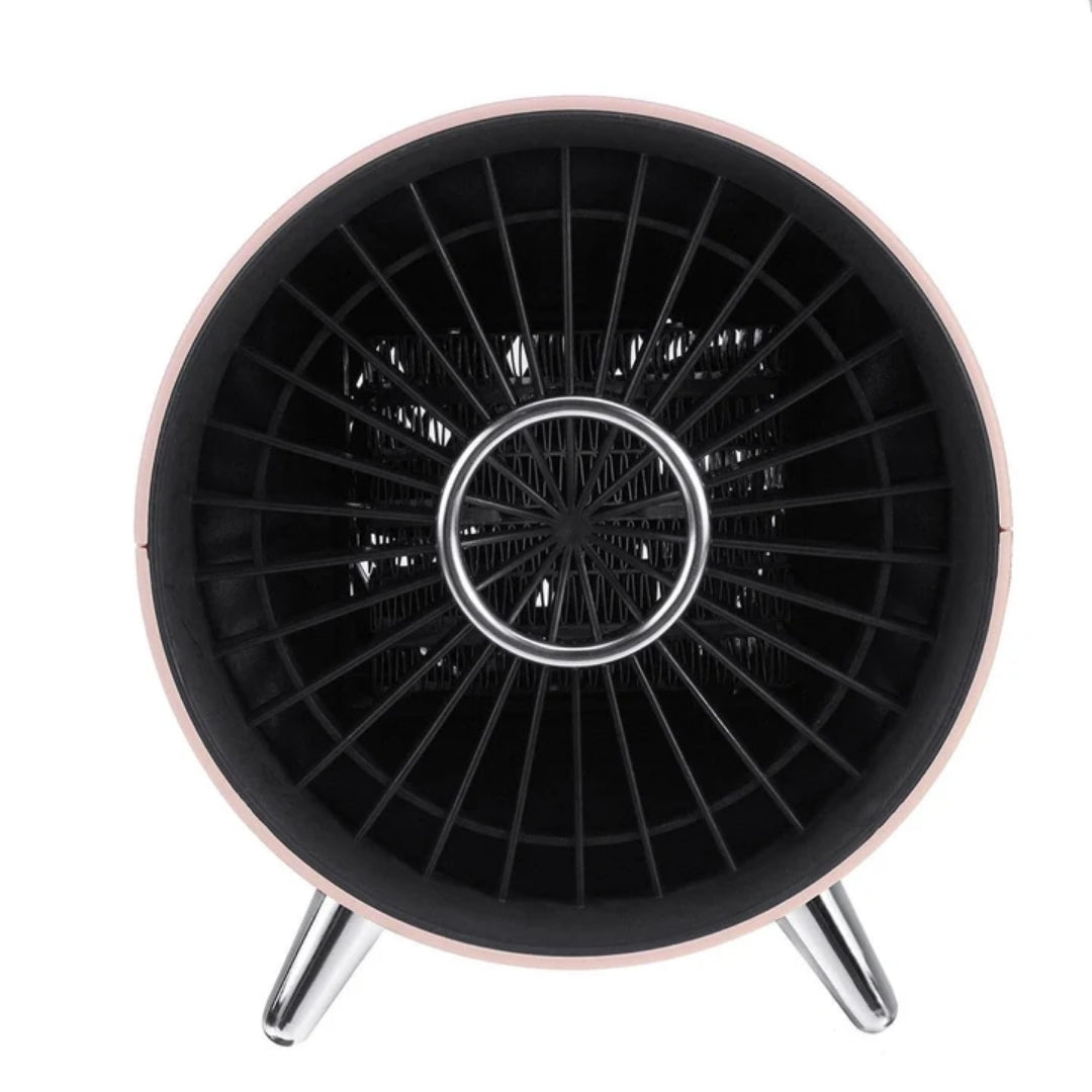 Keramische Kachel 1360W Compact Wit Roze Automatische Warmteregeling Veilig voor Kantoor en Thuisgebruik | Sansoti