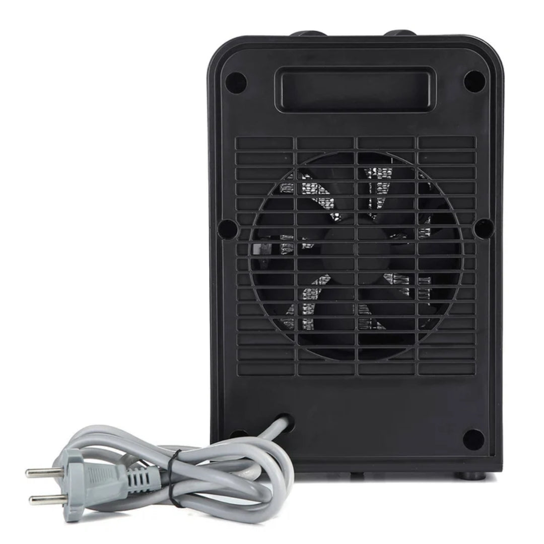 Compacte Verwarmingskachel 750-1500W PTC Keramiek Bureau Slaapkamer Badkamer Energiezuinig Wit Zwart | Sansoti