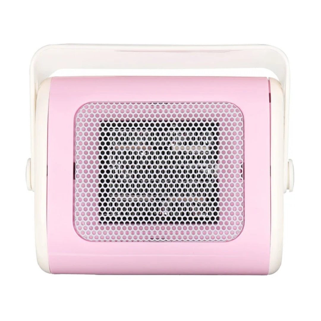 Keramische Kachel 500W Compact Verwarmingstoestel Kantoor Slaapkamer Badkamer Bureau Roze Blauw Verwarming | Sansoti