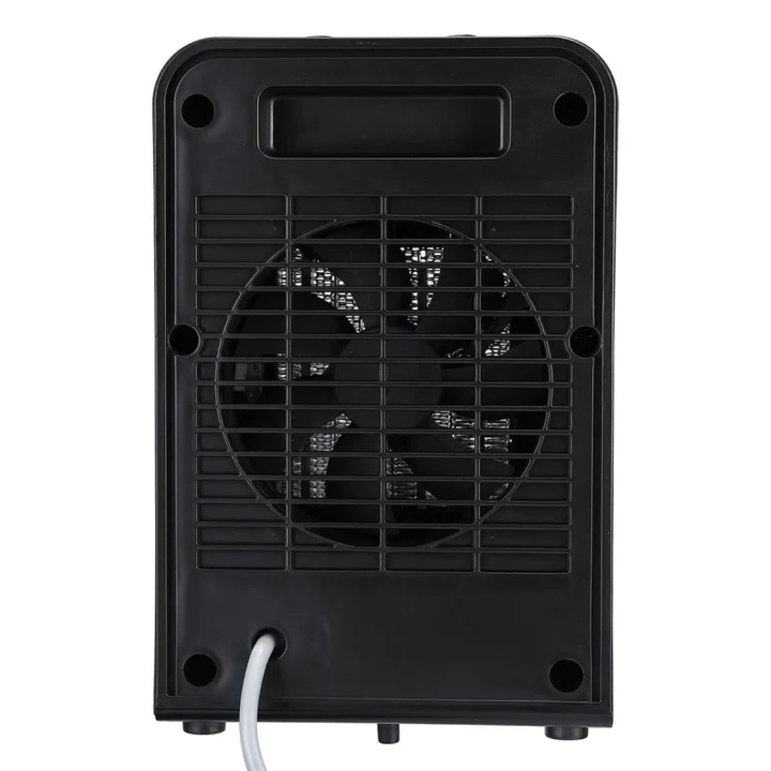 Compacte Verwarmingskachel 750-1500W PTC Keramiek Bureau Slaapkamer Badkamer Energiezuinig Wit Zwart | Sansoti