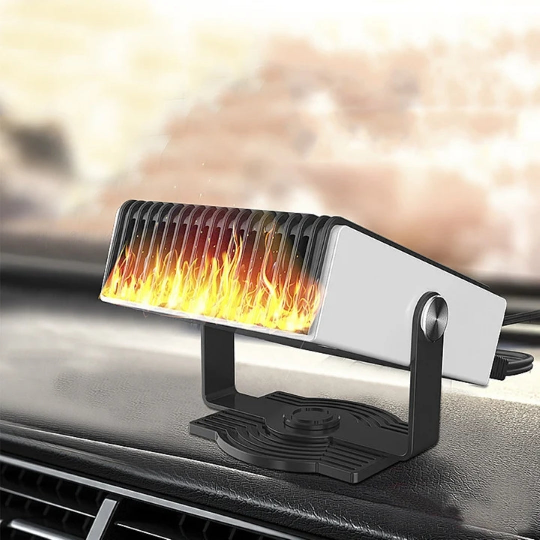 Autoheizung 150 W 24 V Kompakter Heizlüfter für Enteisung und Winterkomfort Flexibel Sicheres Autozubehör | Sansoti