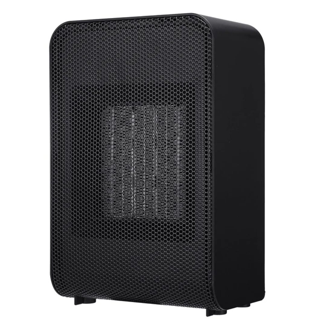 Compacte Verwarmingskachel 750-1500W PTC Keramiek Bureau Slaapkamer Badkamer Energiezuinig Wit Zwart | Sansoti