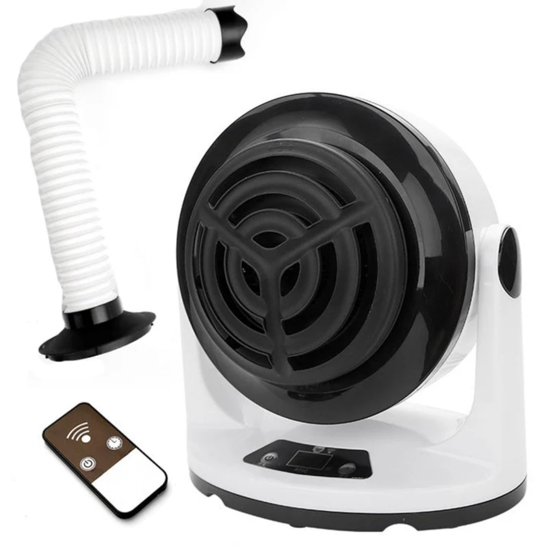 Compact Ceramic Heater 1000W with Timer and Remote Control for Fast Thermal Comfort and Efficient Heating | Sansoti