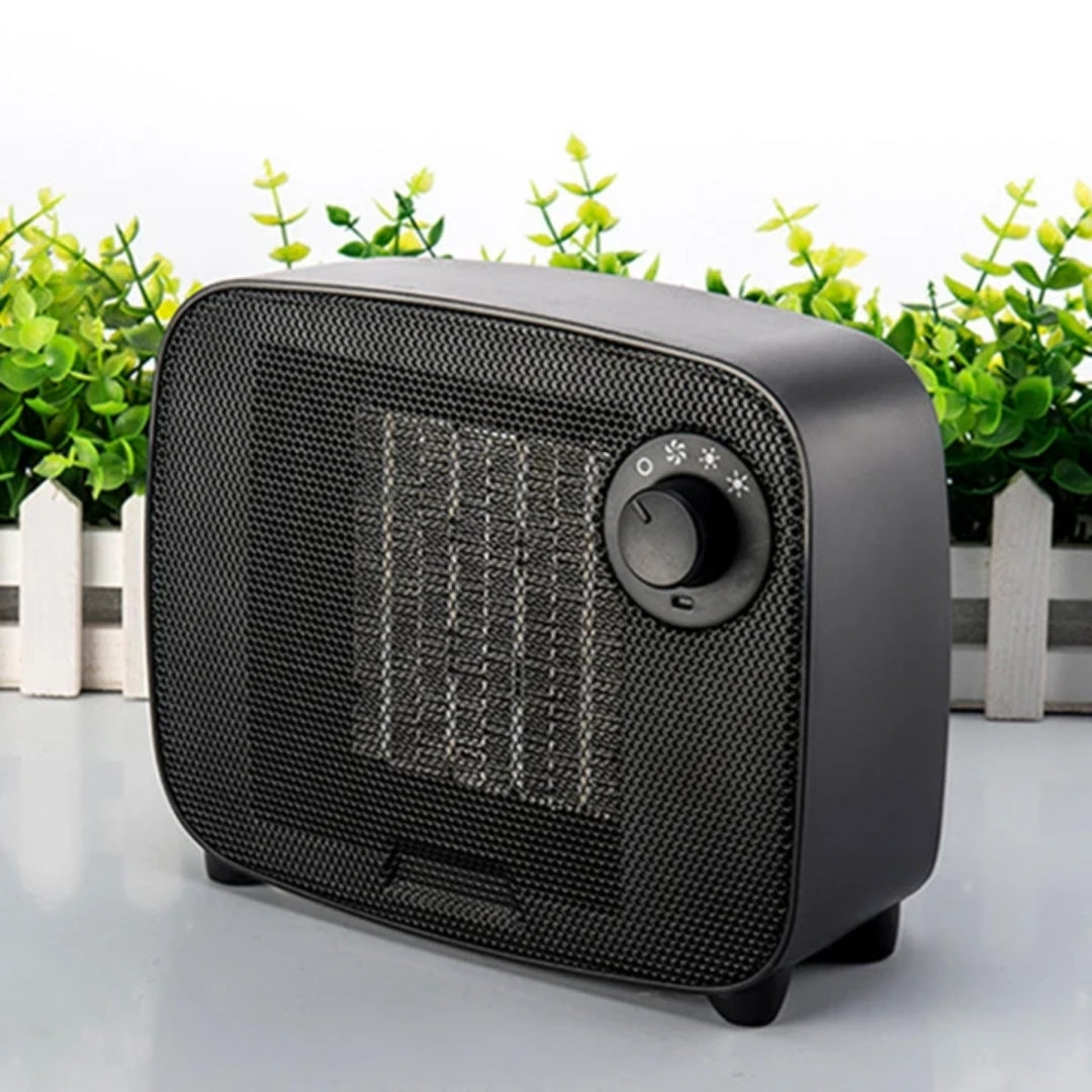 Keramische Bureauverwarmer 1500W Persoonlijke Kachel Klein Compact met Veiligheidsbeveiliging Kantoor | Sansoti
