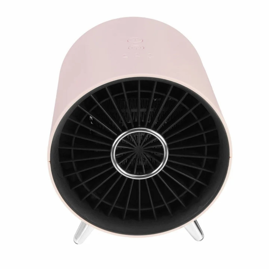 Keramische Kachel 1360W Compact Wit Roze Automatische Warmteregeling Veilig voor Kantoor en Thuisgebruik | Sansoti