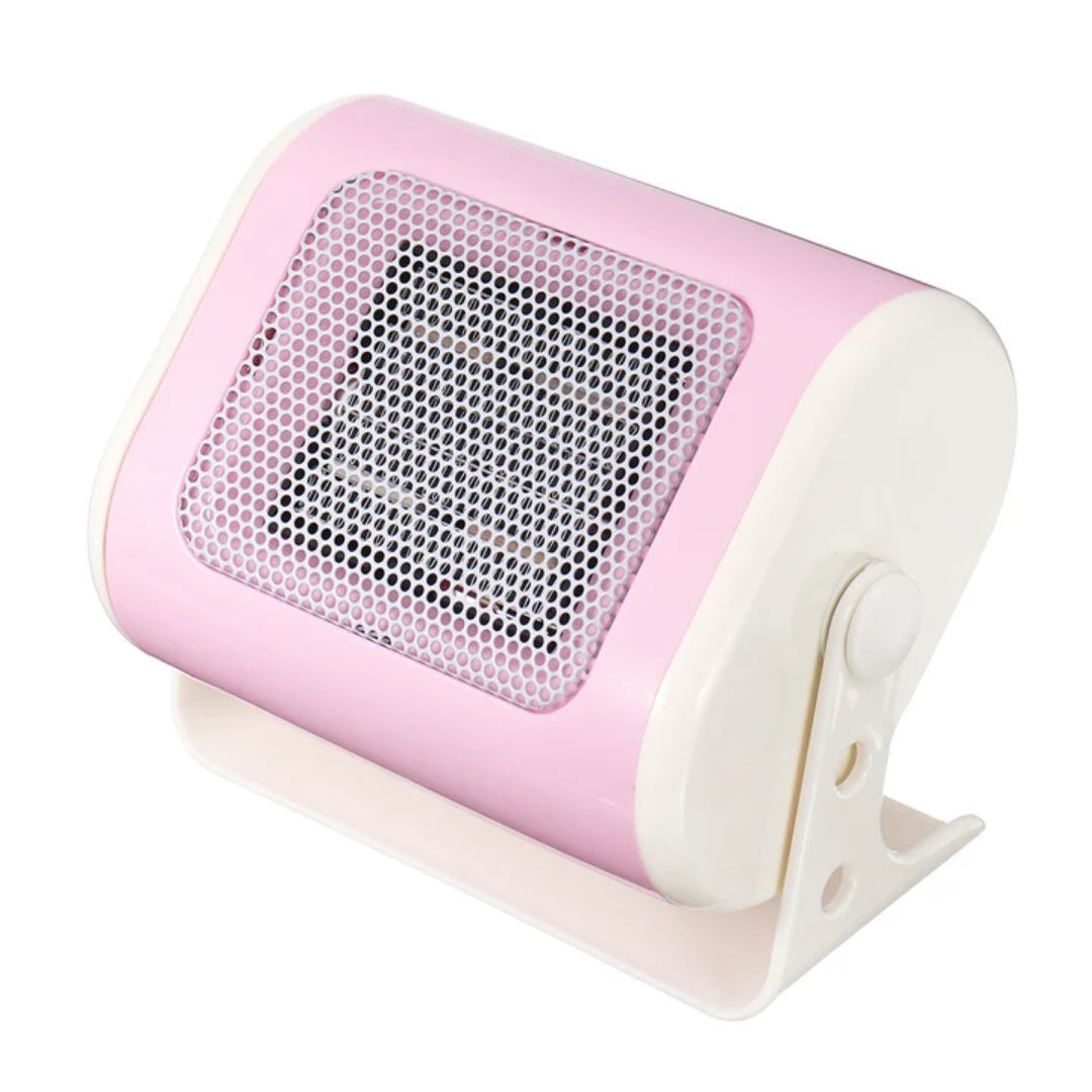 Keramische Kachel 500W Compact Verwarmingstoestel Kantoor Slaapkamer Badkamer Bureau Roze Blauw Verwarming | Sansoti