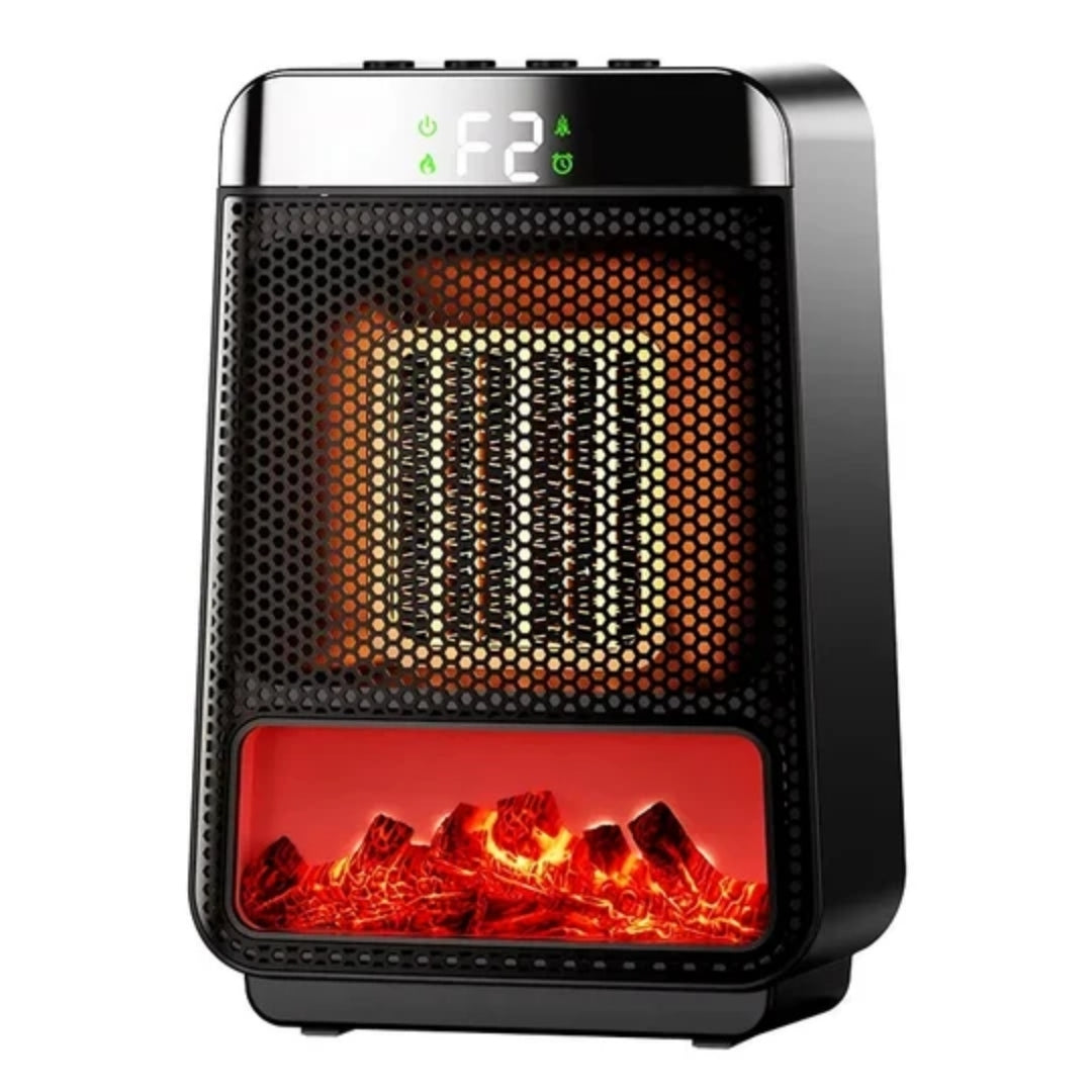 Ceramic Heater Outlet 400W PTC Heating Bedroom Office Plug-In Wall Heater Compact Energy-Efficient | Sansoti