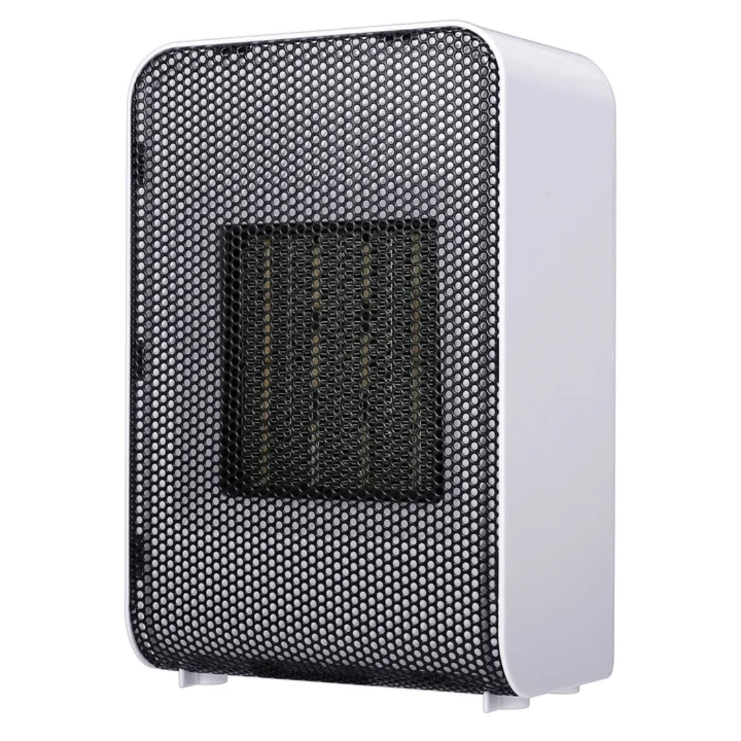 Compacte Verwarmingskachel 750-1500W PTC Keramiek Bureau Slaapkamer Badkamer Energiezuinig Wit Zwart | Sansoti