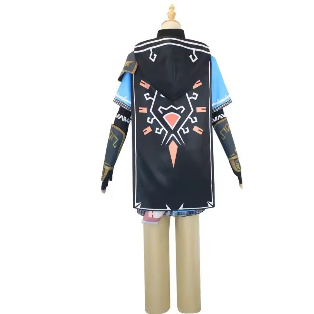 Fantasy Adventurer Cosplay Costume Green for Children and Adults Party Halloween Carnival Fancy Dress | Sansoti