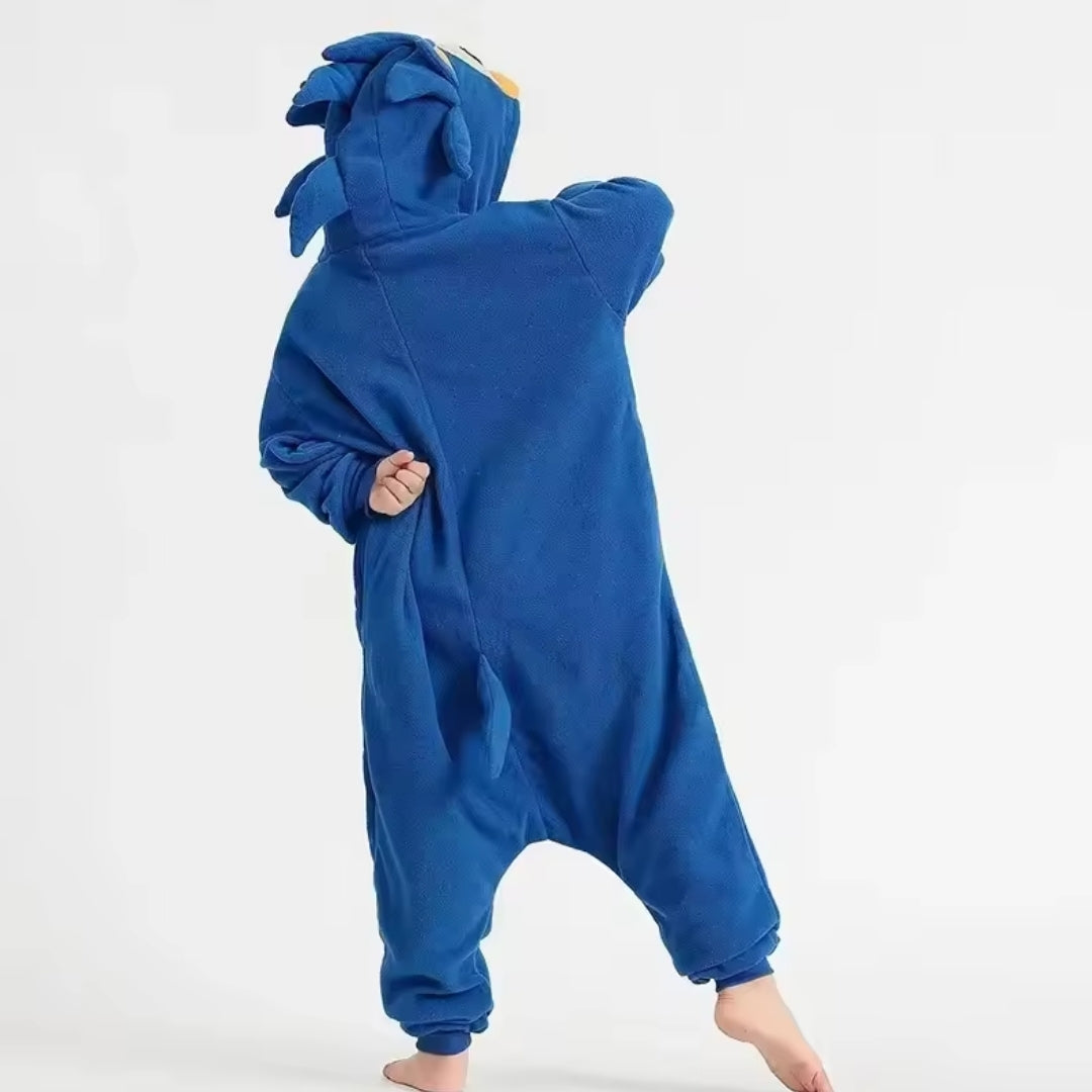 Onesie Karakterpyjama Kinderen Uniseks Polyester Flanel Cosplay Verkleedkleding Halloween Kostuum Nachtkleding | Sansoti