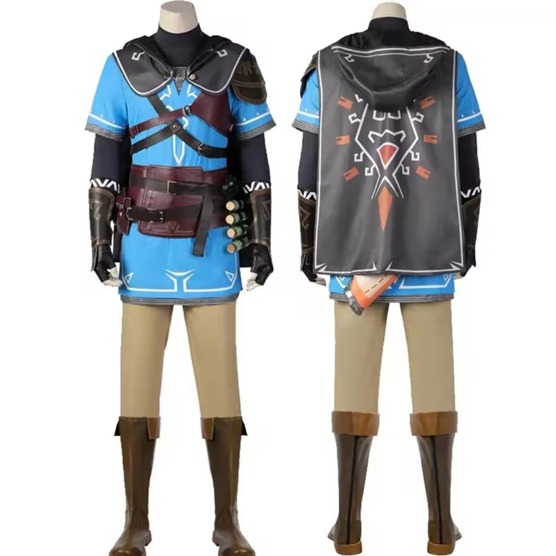 Fantasy Heldenoutfit Cosplay Kostuum voor Kinderen en Volwassenen Compleet Polyester Verkleedkleding | Sansoti
