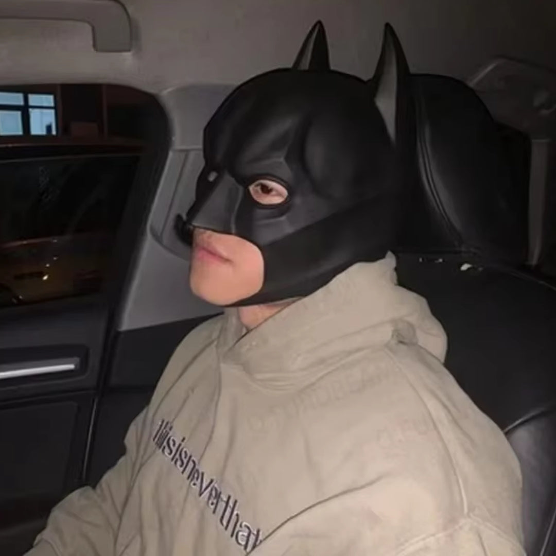 Superhelden-Gesichtsmaske-Set „Fledermaus“ für Kinder - Halloween-Cosplay, Kostümparty, Mottopartys, Karneval | Sansoti