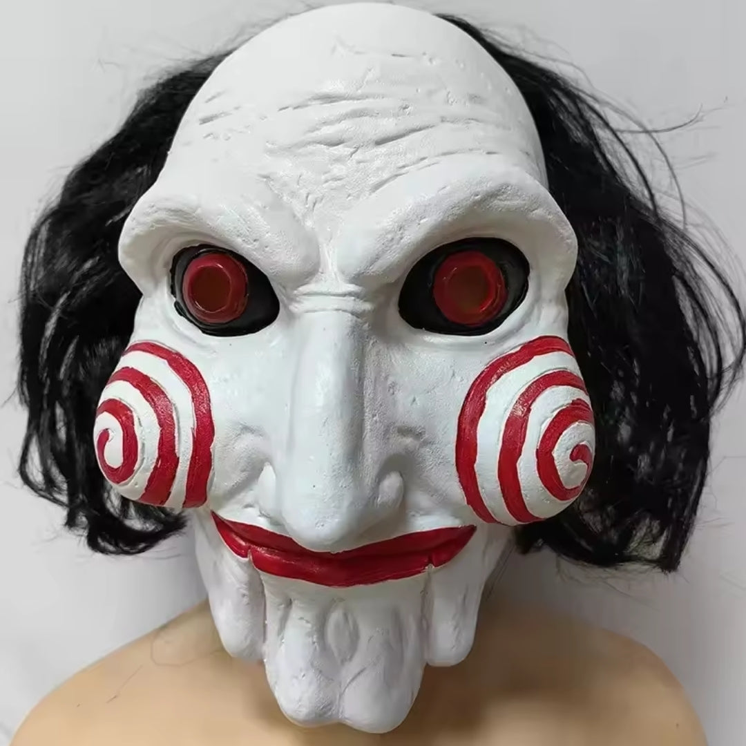 Horror-Cosplay-Set mit mehrlagigem Outfit aus Polyester für Erwachsene, Halloween-, Karnevals-, Verkleidungs- und Partykleidung | Sansoti