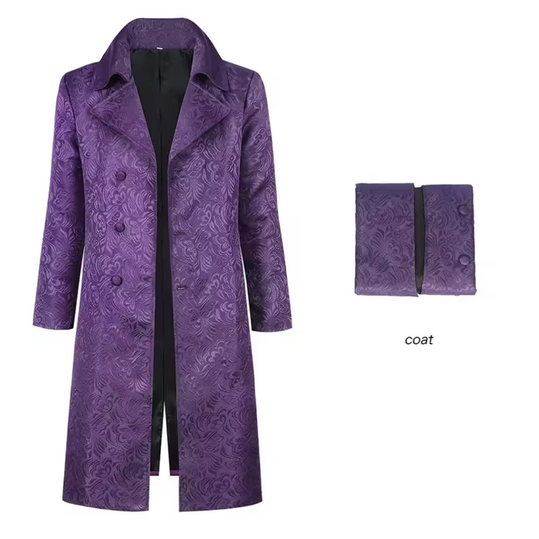Trench-coat théâtral de méchant pour adultes - costume de cosplay unisexe pour Halloween, le carnaval et les fêtes | Sansoti